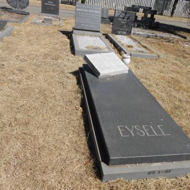 EYSELE Barney 1932-1982