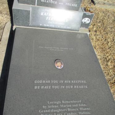 FERNANDES Kathleen Irene nee SCHLEMMER 1920-2011