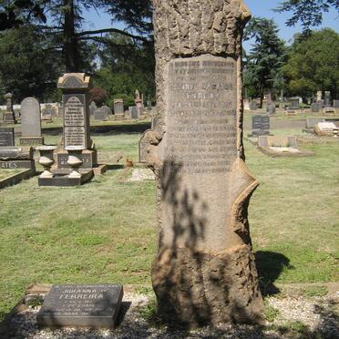 FERREIRA Hendrik Jacobus 1880-1938 &amp; Johanna W. 1887-1979