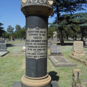 FERREIRA Carel Johannes 1904-1935