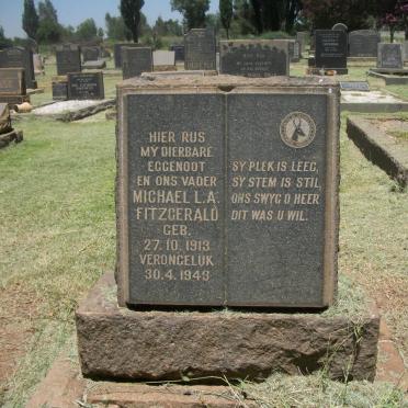 FITZGERALD Michael L.A. 1913-1943