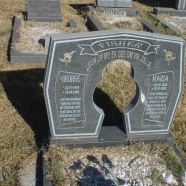 FISHER George 1918-1990 &amp; Maria 1930-2009