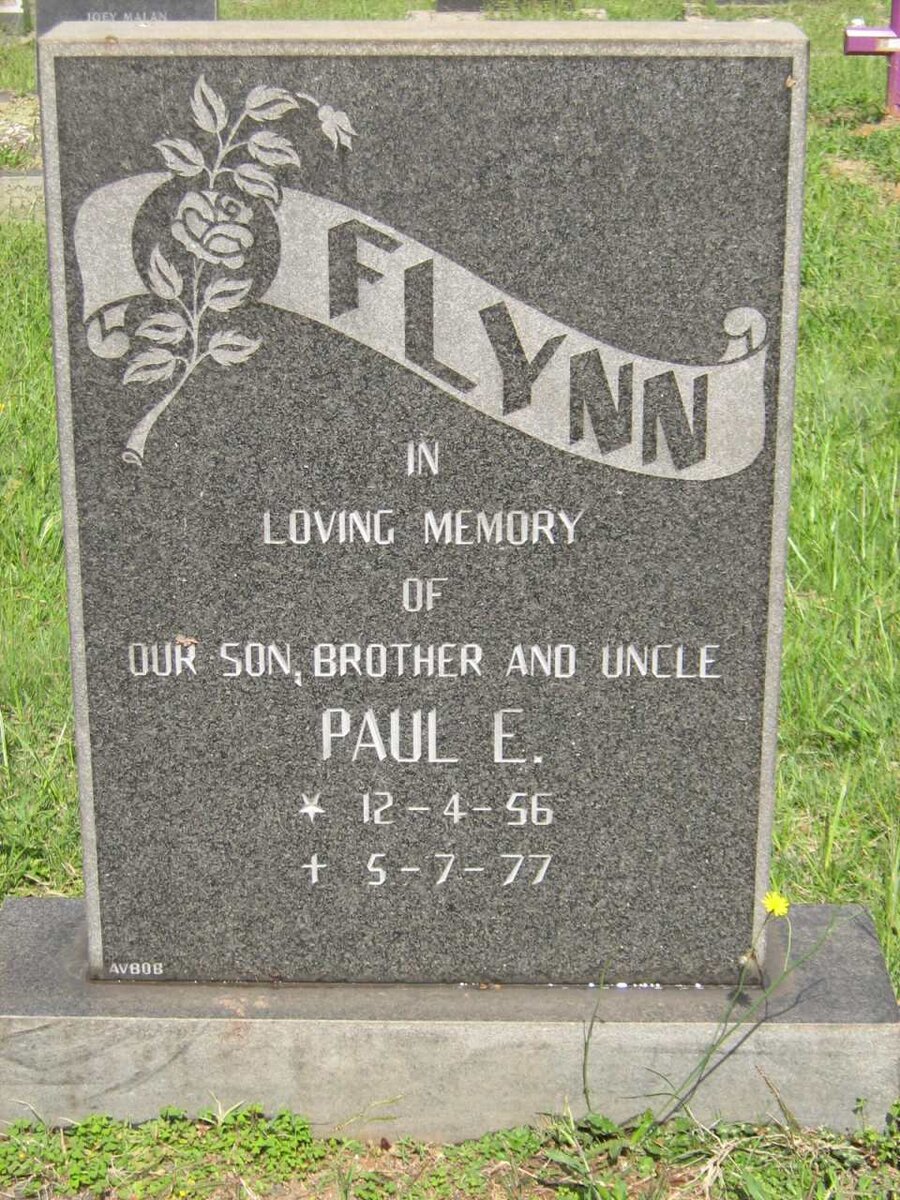 FLYNN Paul E. 1956-1977