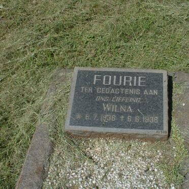 FOURIE Wilna 1936-1938