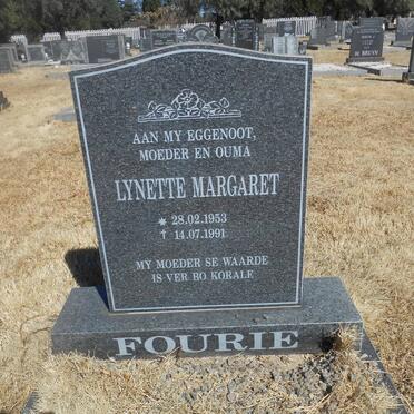 FOURIE Lynette Margaret 1953-1991