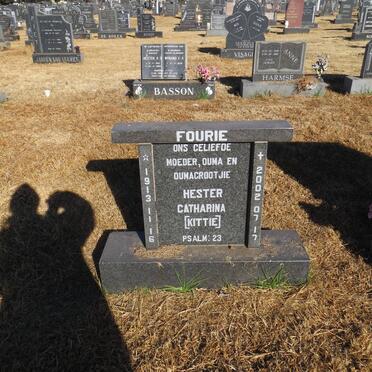 FOURIE Hester Catharina 1913-2002