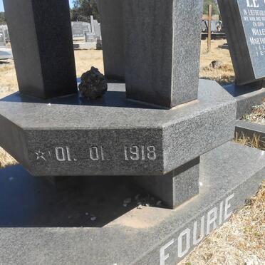 FOURIE Marie 1918-1992