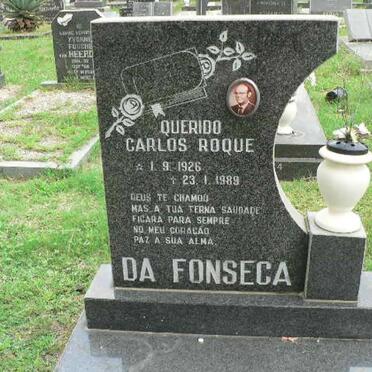 FONSECA Querido Carlos Roque, da 1926-1989