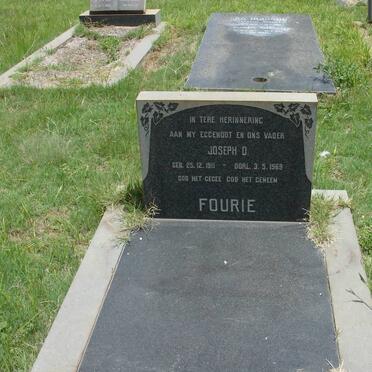 FOURIE Joseph D. 1911-1969