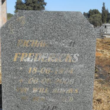 FREDERICKS Richard Tai 1974-2006