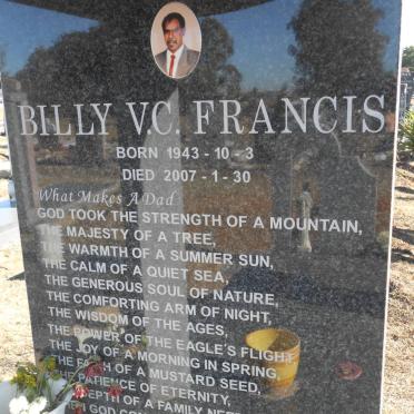 FRANCIS Billy V.C. 1943-2007