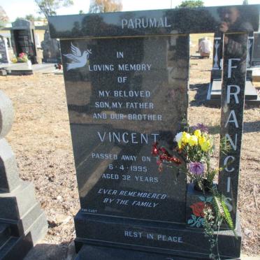 FRANCIS Vincent -1995