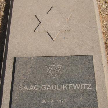 GAULIKEWITZ Isaac -1922