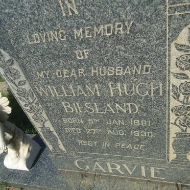 GARVIE William Hugh Bilsland 1881-1930
