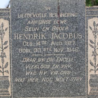 GEYER Hendrik Jacobus 1927-1946