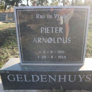 GELDENHUYS Pieter Arnoldus 1910-1954