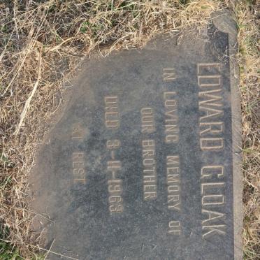 GLOAK Edward -1963