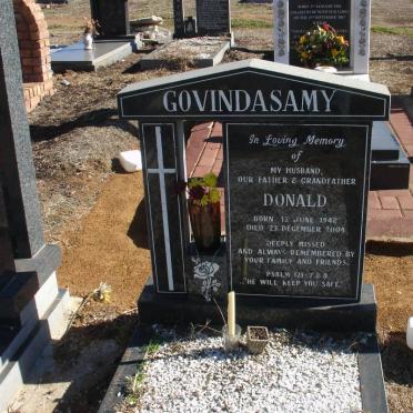 GOVINDASAMY Donald 1948-2004