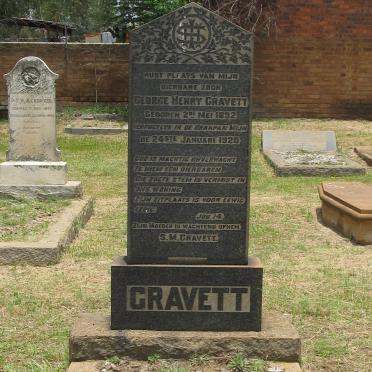 GRAVETT George Henry 1892-1920