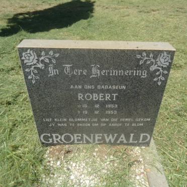 GROENEWALD Robert 1953-1953