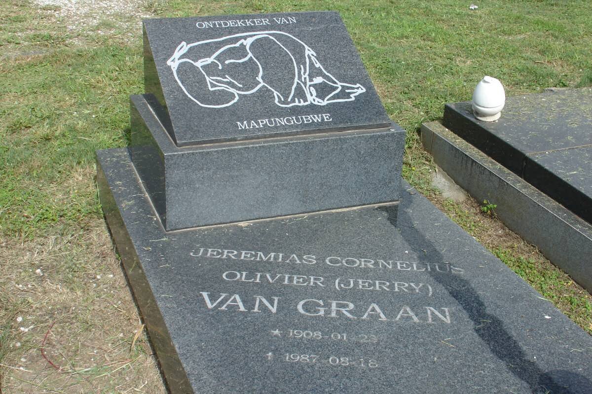 GRAAN Jeremias Cornelius Olivier, van 1908-1987