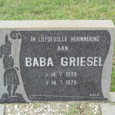 GRIESEL Baba 1979-1979