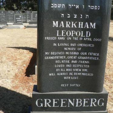 GREENBERG Markham Leopold -2002
