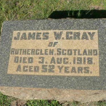GRAY James W. -1918