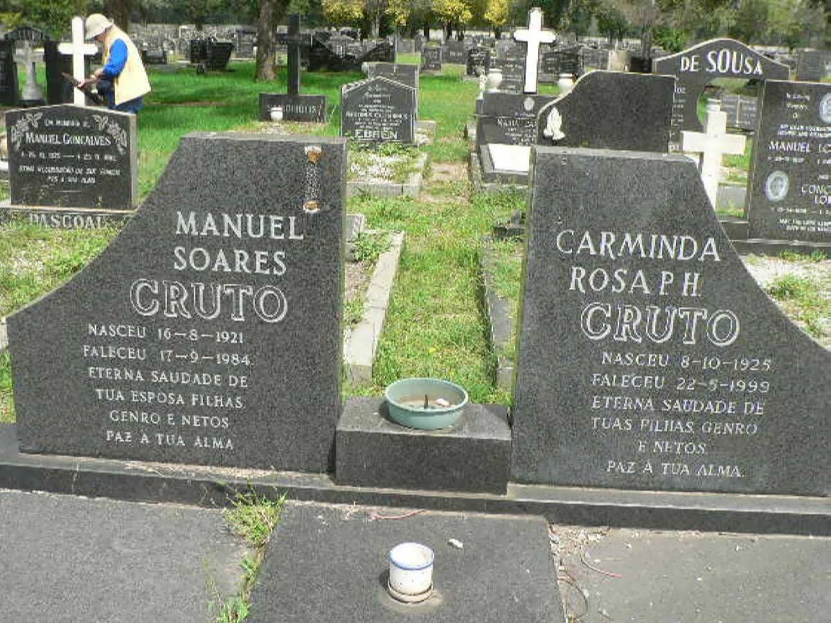 GRUTO Manuel Soares 1921-1984 &amp; Carminda Rosa P.H. 1925-1999