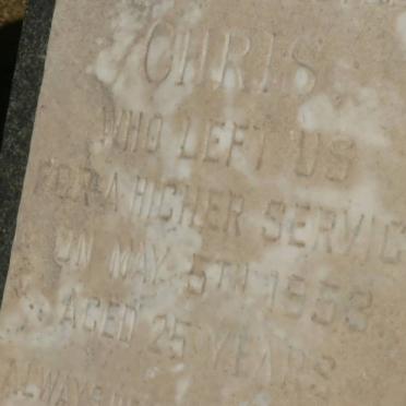 GROENEWALD Chris -1953