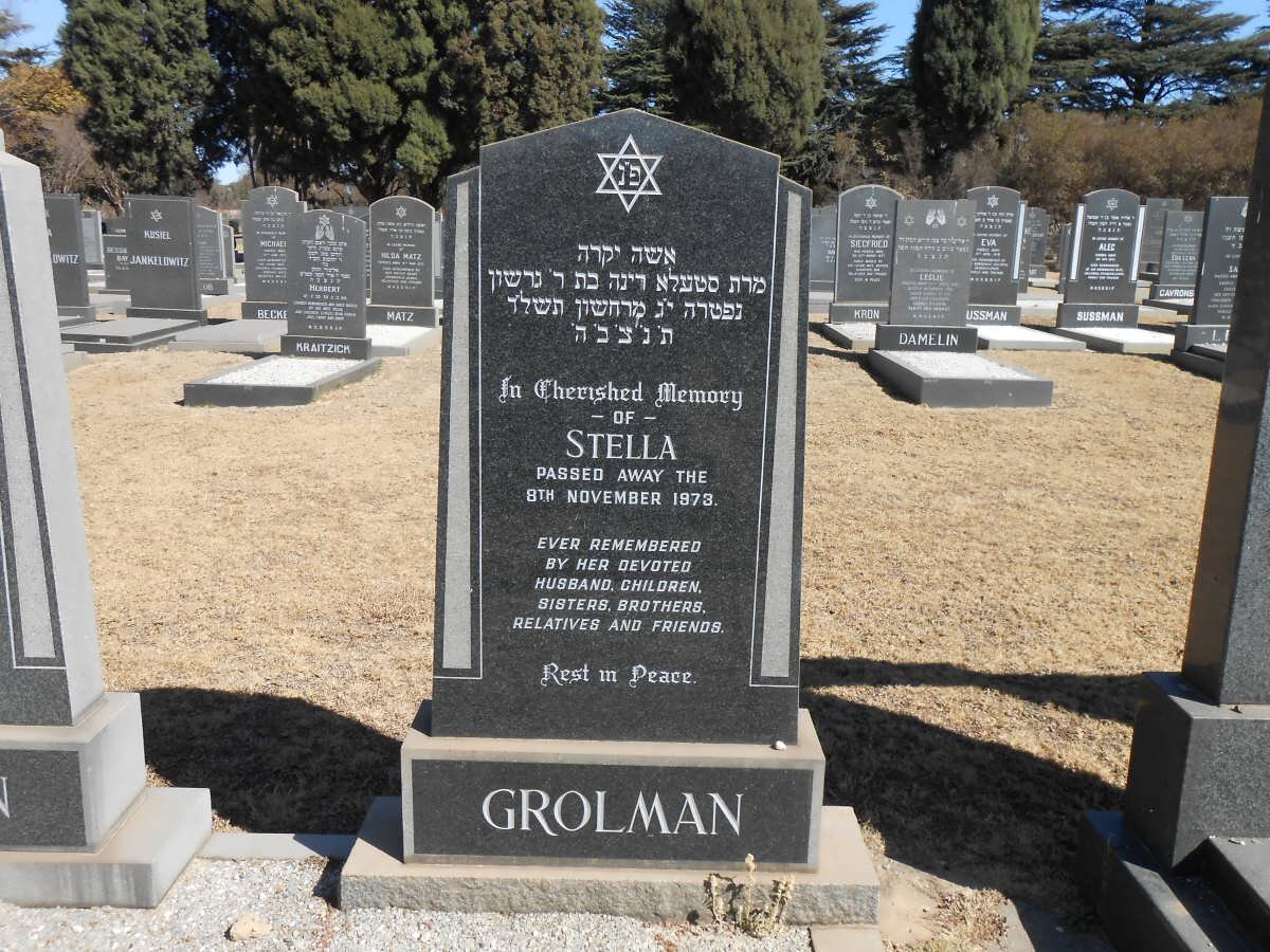 GROLMAN Stella -1973