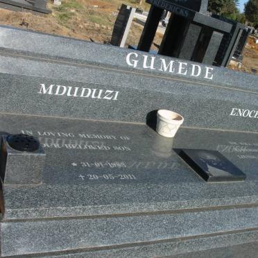 GUMEDE Mduduzi Enoch 1983-2011