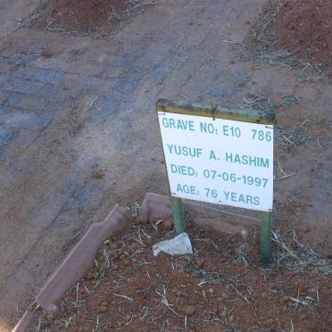 HASHIM Yusuf A. -1997