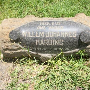 HARDING Wllem Johannes 1875-1961