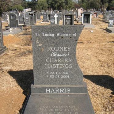 HARRIS Rodney Charles Hastings 1946-2004