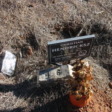 HENDRICKSZ Christian 1947-2013