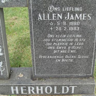 HERHOLDT Allen James 1980-1983