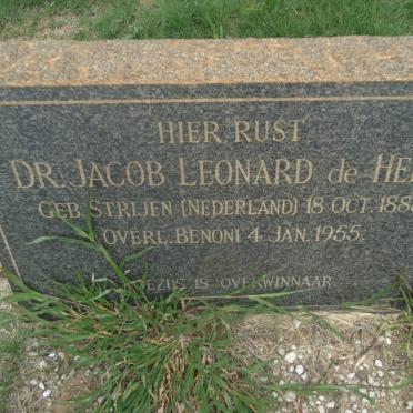 HEER Jacob Leonard, de 1885-1955