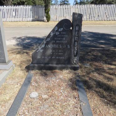 HERBST Andries J.S. 1973-1980