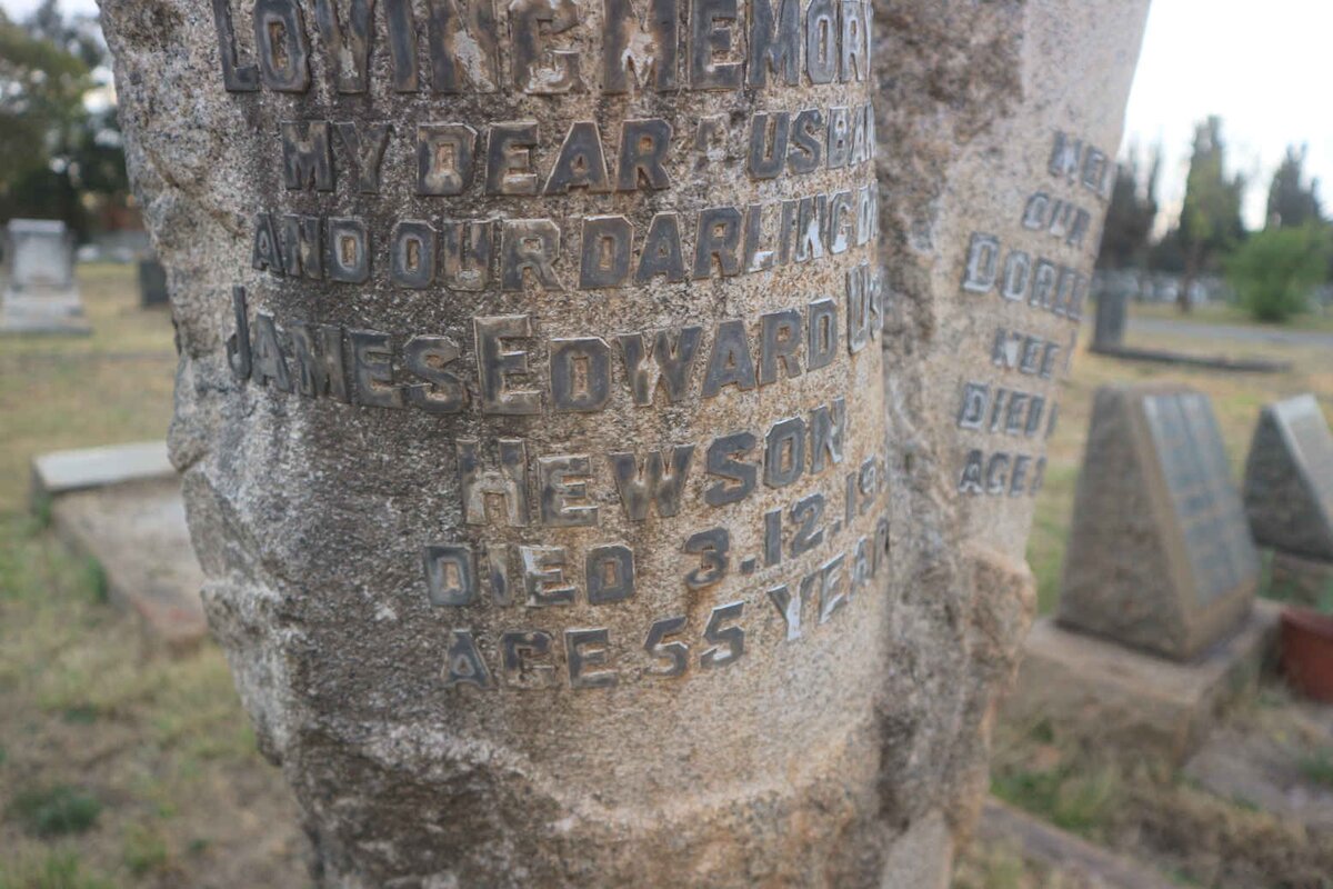 HEWSON James Edward Usher -1931 :: PULLEN Doreen nee HEWSON -1939