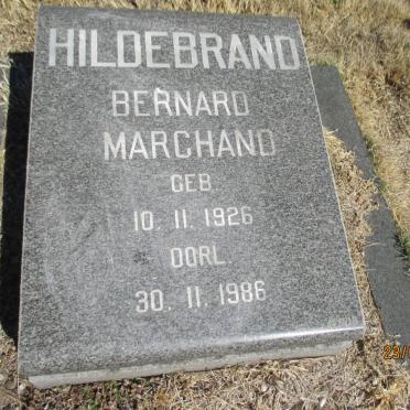 HILDEBRAND Bernard Marchand 1926-1986