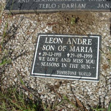 HUNTER Leon Andre 1955-1999