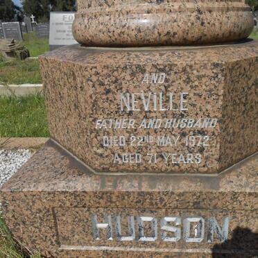 HUDSON Neville -1972