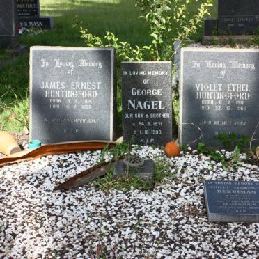 HUNTINGFORD James Ernest 1914-1986 &amp; Violet Ethel 1918-1966 :: NAGEL George 1971-1993 :: BERRIMAN Violet Florence 1939-2004