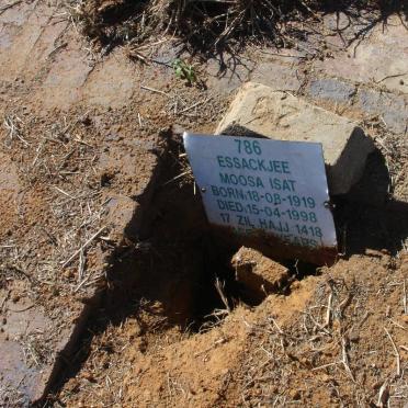 ISAT Essackjee Moosa 1919-1998