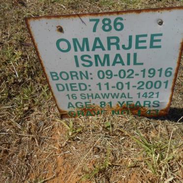 ISMAIL Omarjee 1916-2001