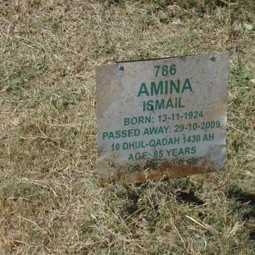 ISMAIL Amina 1924-2009