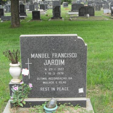 JARDIM Manuel Francisco 1927-1978