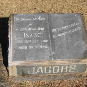 JACOBS Isaac -1952