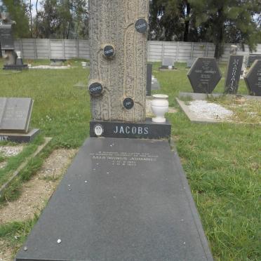 JACOBS Marthinus Johannes 1935-1977